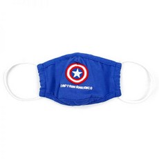 비브랜드 캡틴아메리카 방패 필터마스크 MV0230 블루