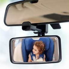 보조거울 차량용 보조경 보조룸미러 실내 화장거울, 1개, 블랙