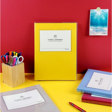 아이비스 22000 A4비비드접착식앨범 내지 20매 성장 웨딩앨범 색상랜덤