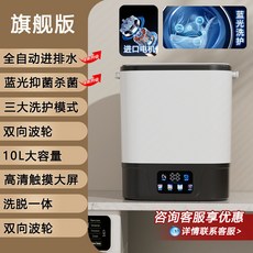 雙杯洗衣機 貼身衣物洗衣機 迷你洗衣機 小洗衣機 USB充電洗衣機 內衣洗衣機 內褲洗衣機 便攜式洗衣機 旅行洗衣機, 【全自動旗艦款-靜夜黑】自動進出水+抑菌
