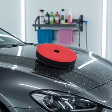 연마패드 150mm 헤비컷 스펀지 차량용 광택패드 똑템, 1개