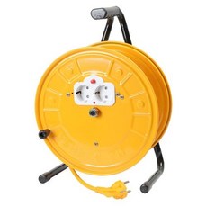 케이디일렉트릭(구.반딧불테크) 전선릴 KDE-G-1530 (1.5x30), 노란색, 1개, 30m
