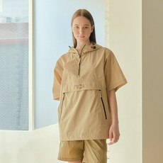 나우 1NUJKM3902 썸머액트반팔아노락 BEIGE 남여공용 캠핑 바람막이_IC