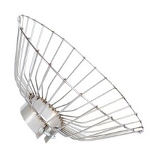 마린 엔진 프로펠러 네트 커버 가드 카약 딩기 추진 모터 케이지, 은, 스테인리스 강, 1개