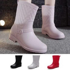 라온샵 여자 여름 캠핑 준비 패션 신발 레인 부츠 캐주얼화 미끄럼방지 주방일장화패션