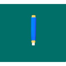 多功能防塵粉筆夾，書寫不沾手，教師學生適用, 隨機, 1個裝