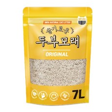 슬기로운두부모래 오리지널 고양이 두부모래, 7L, 1개, 무향