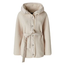 핀코 후드 벨트 재킷