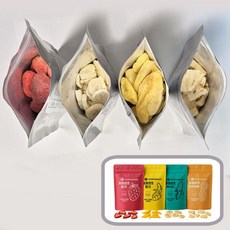 무설탕 동결건조 과일칩 4종세트 (각 50g), 50g