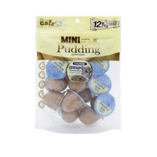 프레소 더캣츠 미니푸딩 참치연어 12P 고양이씨푸드간식, 1