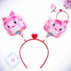 헤어밴드 풍선 귀여운헤어밴드 풍선머리띠