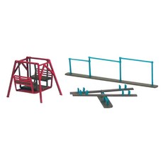 산케이 1/150 디오라마 옵션 키트 놀이기구BMP04-24