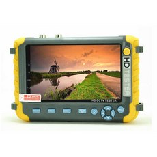CCTV 비디오 테스터기 영상 카메라 모니터 고화질 5인치, 1개, 1. 형광 노란색