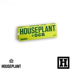 Houseplant by OCB 法國原裝竹子捲菸紙 1 1/4 Seth Rogen, 1個, 標準版 (50張捲菸紙)