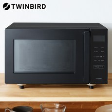 TWINBIRD 16L DR-E216B 트윈 버드 오븐 레인지 플랫 테이블 헤르츠 프리 100~200℃