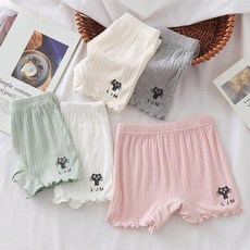 여아 아동 키즈 속옷 모달 사각 속바지 팬티 5종 세트