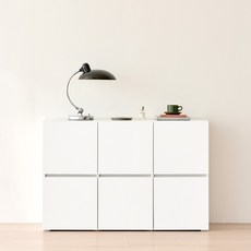 로아 수납장 2단 1200 (기본형), 화이트