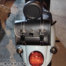 VELFOREST 騎士掛包 復古車尾箱包 防水 防曬, 黑色包/小號