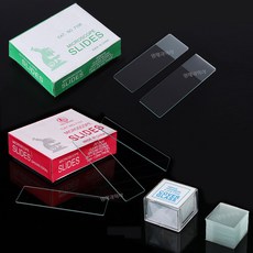 선택구매 받침유리 덮개유리 슬라이드글라스 커버글라스 현미경 준비물, No1 슬라이드글라스(일반형) 50매입, 1개