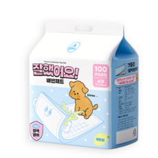 댐퍼스 잘했어요 배변패드 사이드댐 시스템 반려견 애견패드 강아지패드, 1개, 100개입