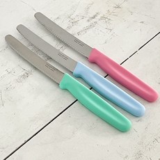 니켄 과도 톱니 과일칼 / 일본제 과도 핑크 민트 스카이 컬러옵션택1 안젤라스, 1개