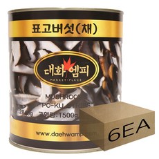 대화 표고버섯채 2.84kg, 6개