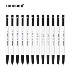 모나미 153 클립(CLIP) 볼펜 1다스, 0.7-블랙(12개입), 1개