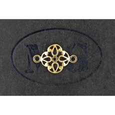 沐錦飾品 銅吊飾DIY材料包《20入》銅鑄造手工配件, 1個, (金)20入/袋, 金