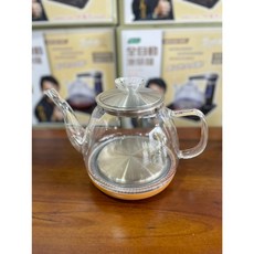 真功夫 上方注水玻璃水壺, 1個, 透明, 1L