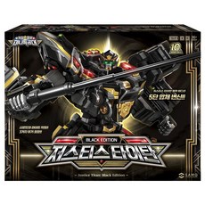 미니특공대 최강경찰 5단합체 저스티스 타이탄 에디션 로봇장난감, 블랙, 1개