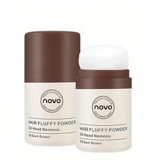 Gevlonecirly 퐁퐁 볼륨업 두피 파운데이션 파우더 마에가미 리셋 파우더 앞머리용 리터치 파우더 스틱 타입 피지 흡착 광택 방지 앞머리 청소 8.5g 부드러운 파우더 (03