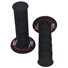 다채로운 색상의 더트 바이크 핸들 그립 부드러운 핏 레드/그린/라이트 블루/라이트 그린/오렌지/그레이/핑, Black-PPR