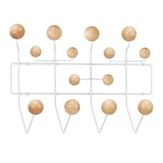 미니 행잇올 원목 벽면옷걸이 벽부착형우드행거 모자 가방 다용도, 1개, B_원목 색상 1개