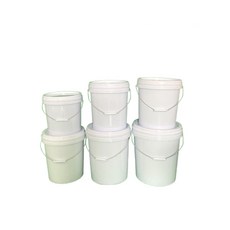 플라스틱통 버킷 물통 페인트 세차 양동이 바케스, 14L 뚜껑 있음, 1L