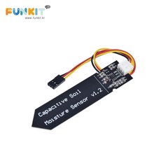 아두이노 토양 수분 습도 센서 V1.2 Capacitive 모듈, 1개