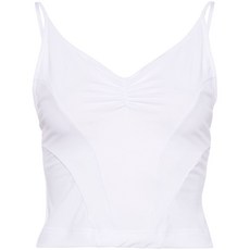 알랭폴 V넥 크롭 탑