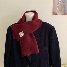 JA ACTIVE 小圍巾 女士秋冬季 百搭加厚軟糯親膚 交叉短款純色圍脖