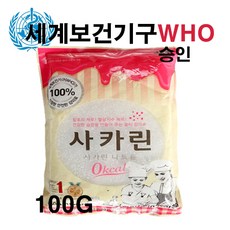 공식판매처 국내산100% JMC사카린100g 신화당 옥수수 뉴슈가 당원 스테비아OK, 100g, 1개