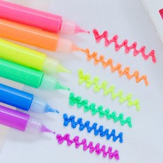 아트박스/호사문구 아트필드 입체 퍼피 페인트 6색