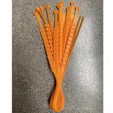 승용차용 플라스틱 케이블 타이 미끄럼 방지 체인 자동차 타이어 눈길 미끄럼 방지 체인 간편 설치 겨울용 체인, 1개