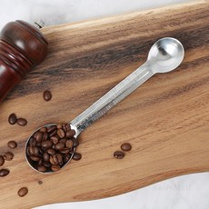 눈금 있는 양쪽 계량스푼 (5cc/15cc) 양념 베이킹, 1개