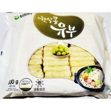 신미 햇살콩 유부 300g 탕용유부 우동용유부 냉동유부 샤브용유부, 1개