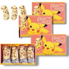 도쿄 바나나 피카츄 미츠키타 한정 4 개입 3 박스 세트 총 12