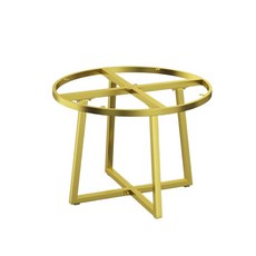 사이드 다용도 인테리어 원탁 프레임 테이블 침대 이동식 원목 고무나무 거실협탁 협탁 간이, 6. 금색 50x60 테이블용