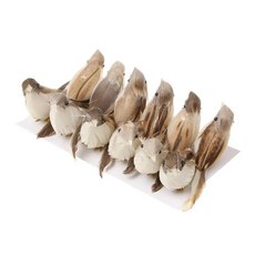크리스마스 장식 트리 정원 마당에 대한 깃털과 가짜 반짝이 푸른 공작, 01 A, 1개