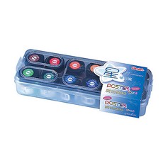 Pentel 飛龍 廣告顏料12色組 12cc, 12ml, 12個