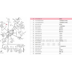 YAMAHA 山葉 主開關舵鎖總成 17C-H2501-14, 1個