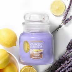 양키캔들 스몰자 캔들, 레몬 라벤더, 104g, 1개