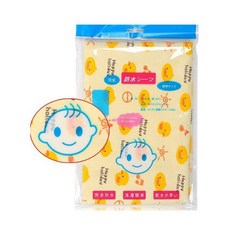 寶寶卡通可洗尿墊 純棉防水床墊, 1個, 草莓 中號(現貨)