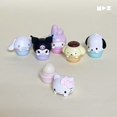 산리오 캐릭터 립밤 립케어 쿠로미 마이멜로디 시나모롤 폼폼푸린 포차코 헬로키티, 폼폼푸린(레몬향)